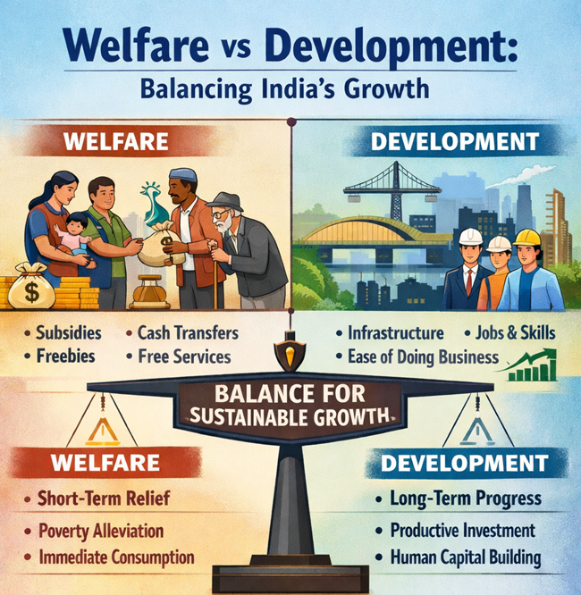 The Developmental Paradigm in Democratic Politics: Welfare vs. Structural Growth