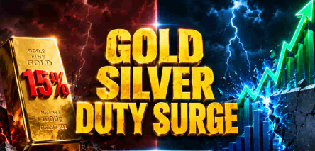 India Raise Gold And Silver Import Duties