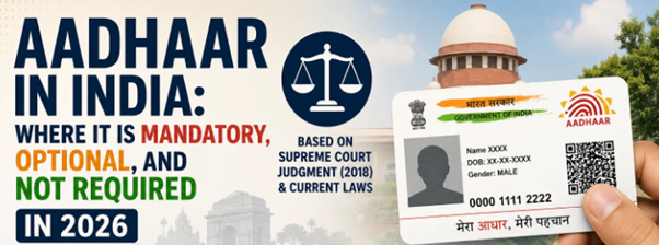 Aadhaar not mandatory for admission to schools