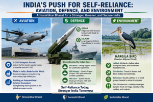 India's Push for Self-Reliance: Aviation, Defence, and Environment