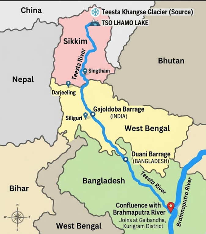 About Teesta River