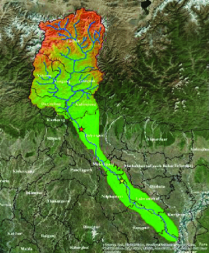 About Teesta River Basin
