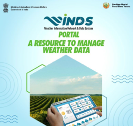 What is Weather Information Network Data System (WINDS), and how does it support climate-resilient agriculture?