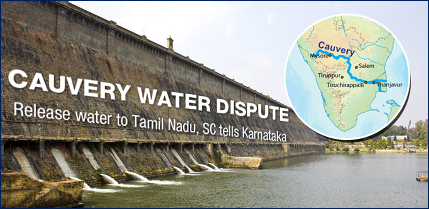 Cauvery Water Dispute: CWMA, CWRC and the Water-Sharing Mechanism