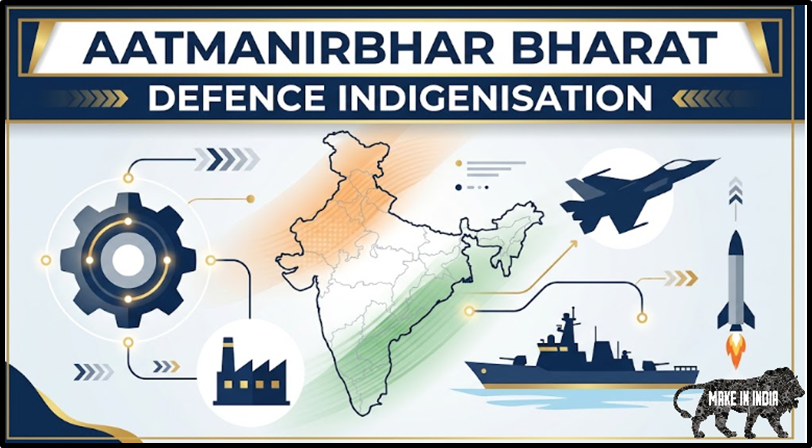 What is Aatmanirbhar Bharat in Defence Indigenisation?