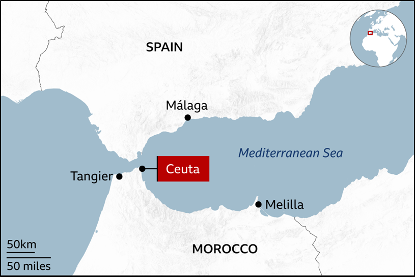 Spain–Morocco Migration Crisis and Ceuta