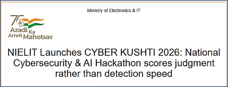 CYBER KUSHTI 2026: National Cybersecurity & AI Hackathon