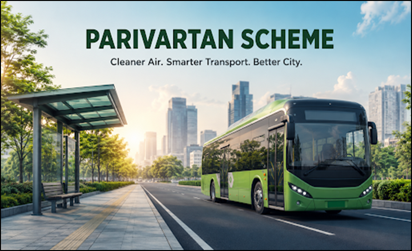 PARIVARTAN Scheme: Cleaner Commercial Transport in Delhi-NCR