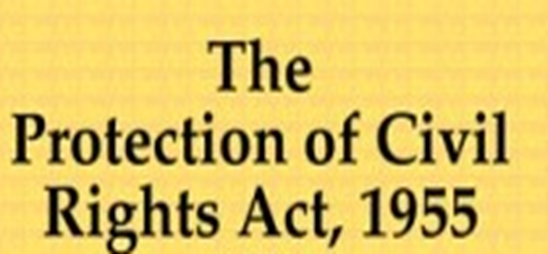 Protection of Civil Rights Act, 1955