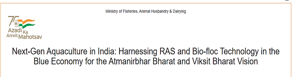 Next-Generation Aquaculture in India
