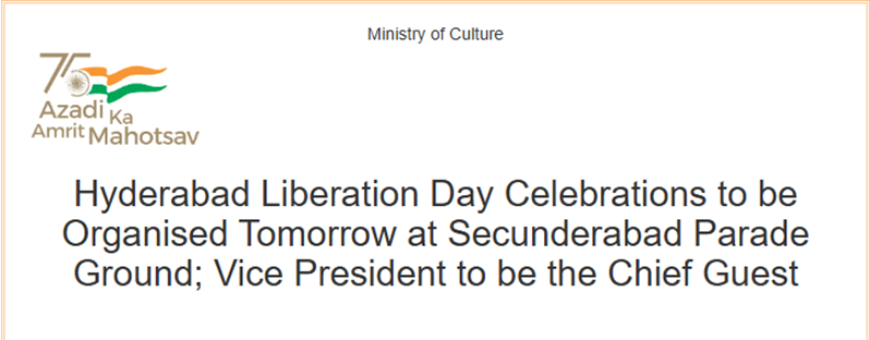 Hyderabad Liberation Day