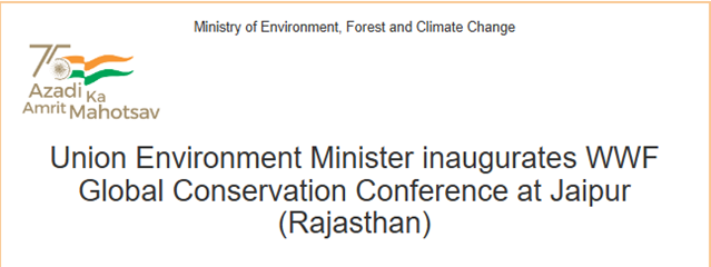 WWF GLOBAL CONSERVATION CONFERENCE