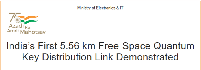 Free-Space Quantum Key Distribution (QKD) Demonstration