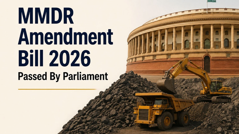 What is Mines and Minerals (Development and Regulation) Amendment Act, 2026