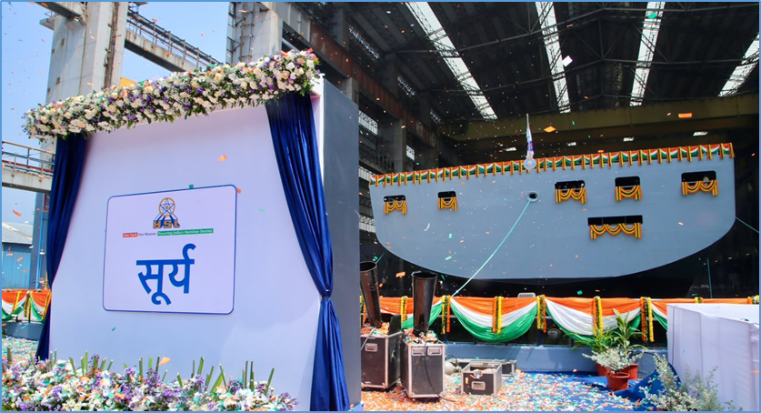 INS SURYA: India’s First Indigenous Fleet Support Ship