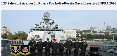 Exercise INDRA 2026