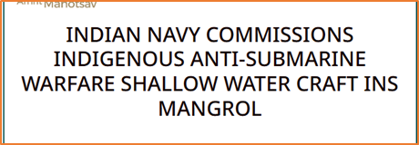 INS Mangrol