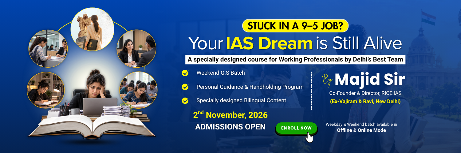 IAS G.S Foundation Batch – 5th October 2026, Admissions Open